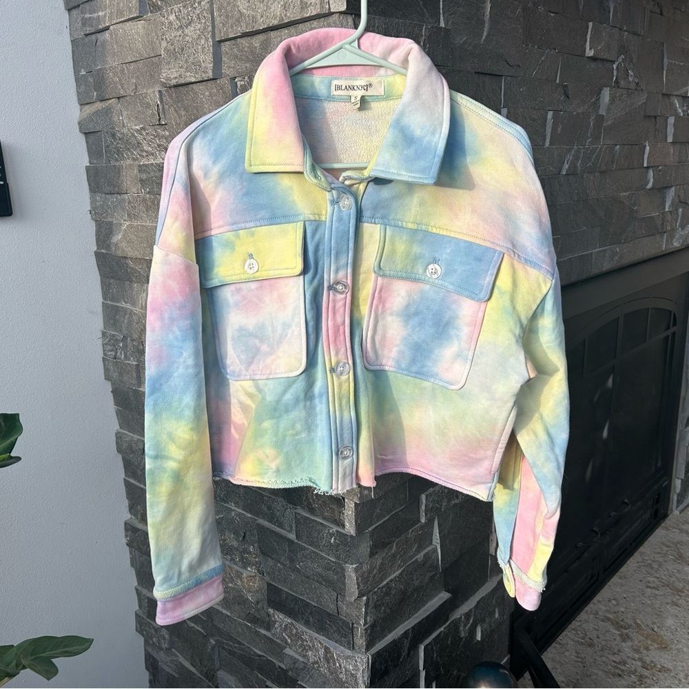 BlankNYC Tie-Dye Shacket